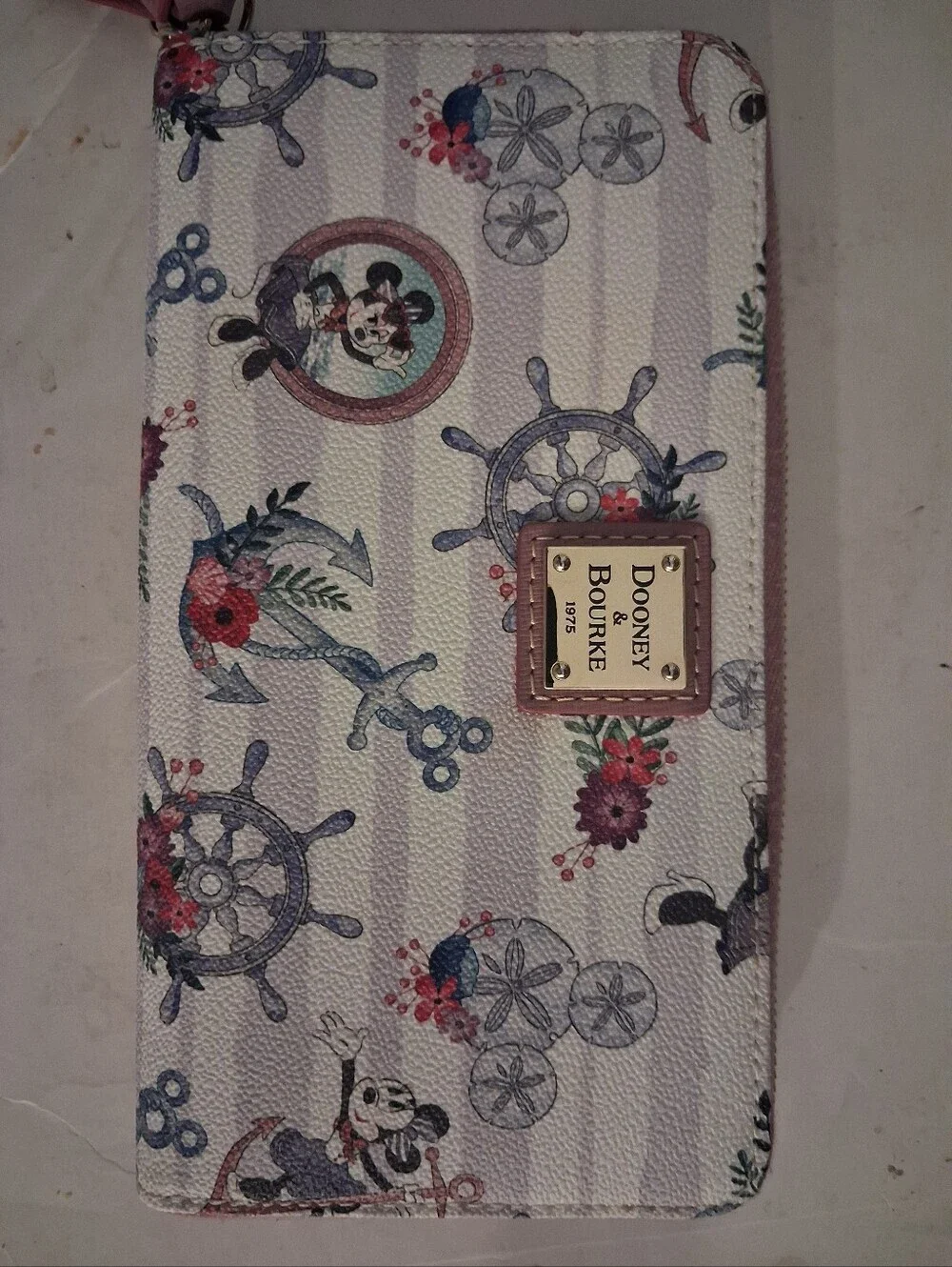 Disney Dooney and Bourke Disney Cruise Line Sailor Minnie Wallet